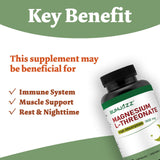 Bumjazz Magnesium L-Threonate supplement label close-up
