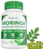 Buporai Moringa Capsules bottle front view