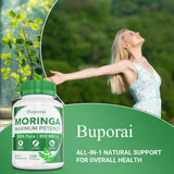 Buporai Moringa Capsules packaging details