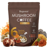 Buporai Mushroom Coffee packaging front view