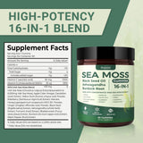 Buporai Sea Moss Gummies showing gummy texture and colour