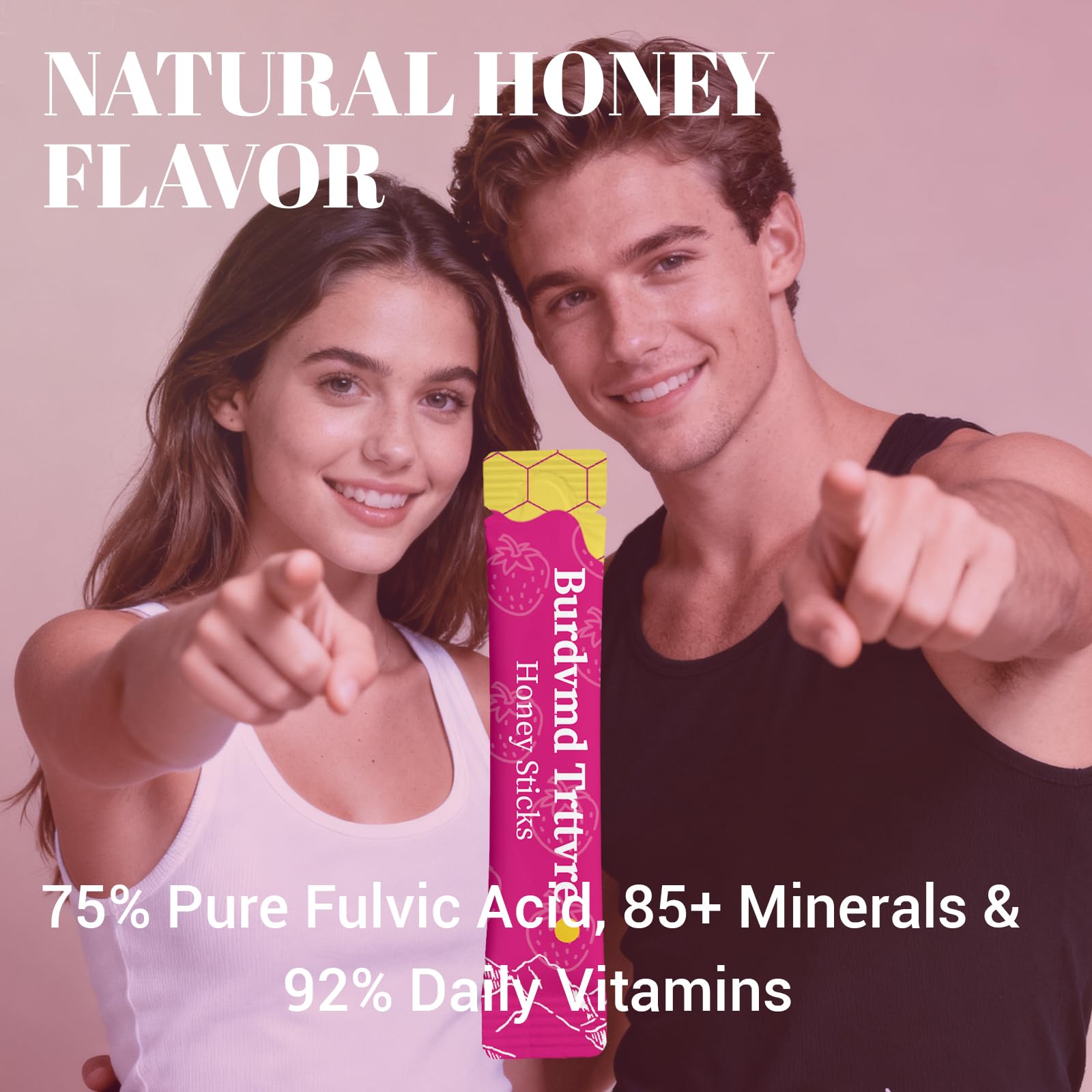 Burdvmd Trttvre Shilajit Honey Sticks close-up view