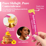 Burdvmd Trttvre Shilajit Honey Sticks nutritional information