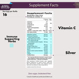 Buried Treasure ACF Elderberry Supplement 750mg back view