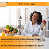 Buried Treasure Iodine Drops lifestyle scene with fresh fruits