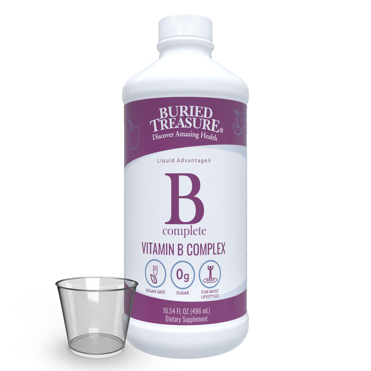 Buried Treasure Liquid Vitamin B Complex 454g front view