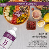 Buried Treasure Liquid Vitamin B Complex 454g in lifestyle setting