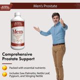 Buried Treasure Men’s Prostate 16 oz liquid supplement back view