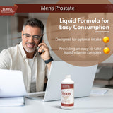 Buried Treasure Men’s Prostate liquid supplement in a lifestyle setting