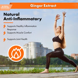 Buried Treasure Organic Ginger Drops 57g in a glass