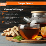 Buried Treasure Organic Ginger Drops 57g label close-up