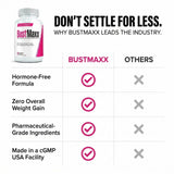 BustMaxx supplement with a measuring spoon