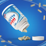 BuyNaturally Mega Allicin Garlic Supplement 180mg capsule close-up