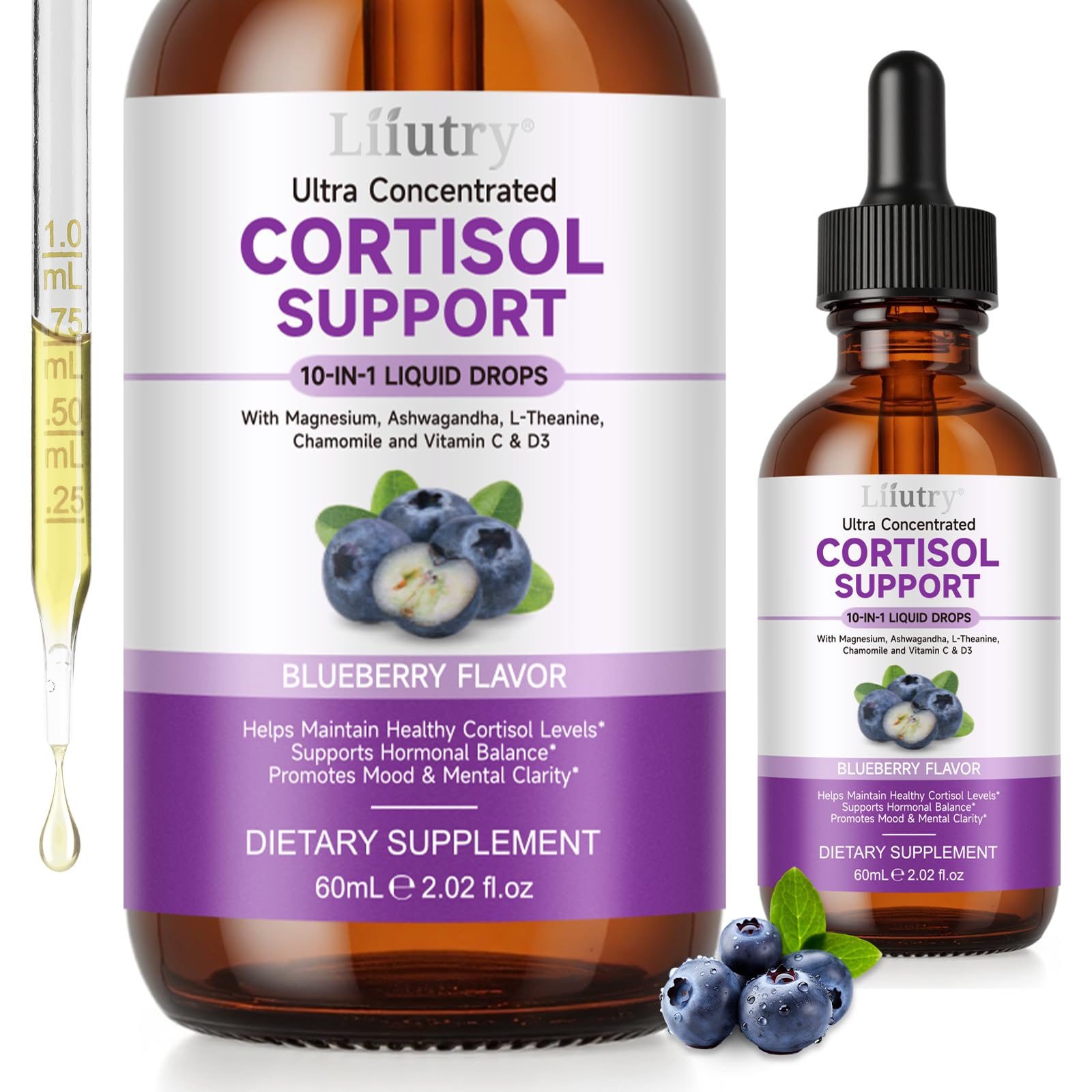 Buyourtaste Liquid Cortisol Supplement for Women 140g front view
