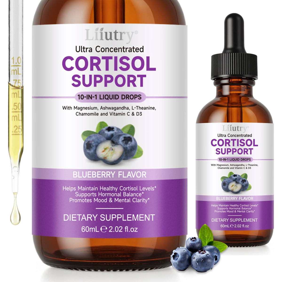 Buyourtaste Liquid Cortisol Supplement for Women 140g front view
