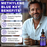 Buyourtaste Methylene Blue Liquid Drops 150g bottle with dropper