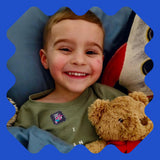 BuzzPatch Sleepy Patch Stickers in a child's bedroom setting