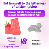 BVIVLOO Calcium Citrate Gummies ingredients list on packaging
