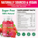BVIVLOO Calcium Gummies packaging side view