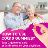BVIVLOO CoQ10 Gummies in a hand