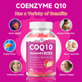 BVIVLOO CoQ10 Gummies on a wooden table