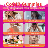 BVIVLOO CoQ10 Gummies with Omega-3 and Zinc