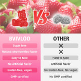BVIVLOO L-Lysine Gummies 1000mg side view packaging