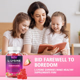 BVIVLOO L-Lysine Gummies in hand for size reference