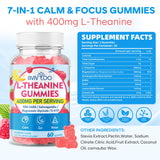 BVIVLOO L-Theanine Gummies packaging side view