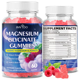 BVIVLOO Magnesium Glycinate Gummies bottle front view