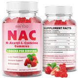 BVIVLOO NAC Gummies 1000mg front view packaging