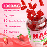 BVIVLOO NAC Gummies close-up of gummies