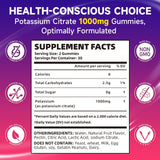 BVIVLOO Potassium Citrate Gummies packaging side view