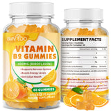 BVIVLOO Riboflavin Gummies 400mg front view