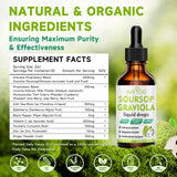 BVIVLOO Soursop Graviola Liquid Drops 2000mg serving suggestion