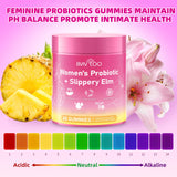 BVIVLOO Women Probiotics Slippery Elm Gummies in a hand
