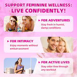 BVIVLOO Women Probiotics Slippery Elm Gummies on a table