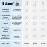 Bvlaue Cortisol Manager 15-in-1 Supplement lifestyle scene