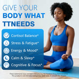 Bvlaue Cortisol Manager 15-in-1 Supplement packaging