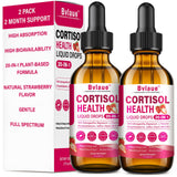 Bvlaue Cortisol Supplements 2 Fl Oz liquid drop front view