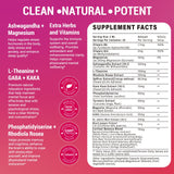 Bvlaue Cortisol Supplements liquid drop back view