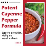 bvzvo Cayenne Supplement Softgels side view