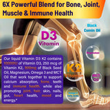 Bwasmis Vitamin D3 K2 Drops with ingredients list