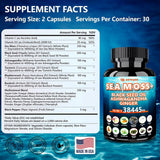 BWWQBB Ashwagandha Sea Moss Complex bottle with label
