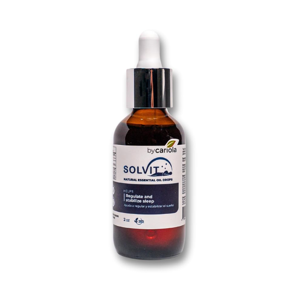 BY CARIOLA Solvit Sleep Supplement 2 oz bottle front view