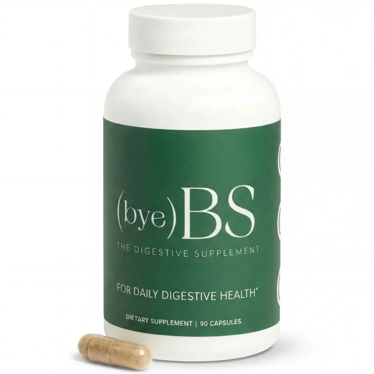 ByeBS daily Support Supplement front view packaging