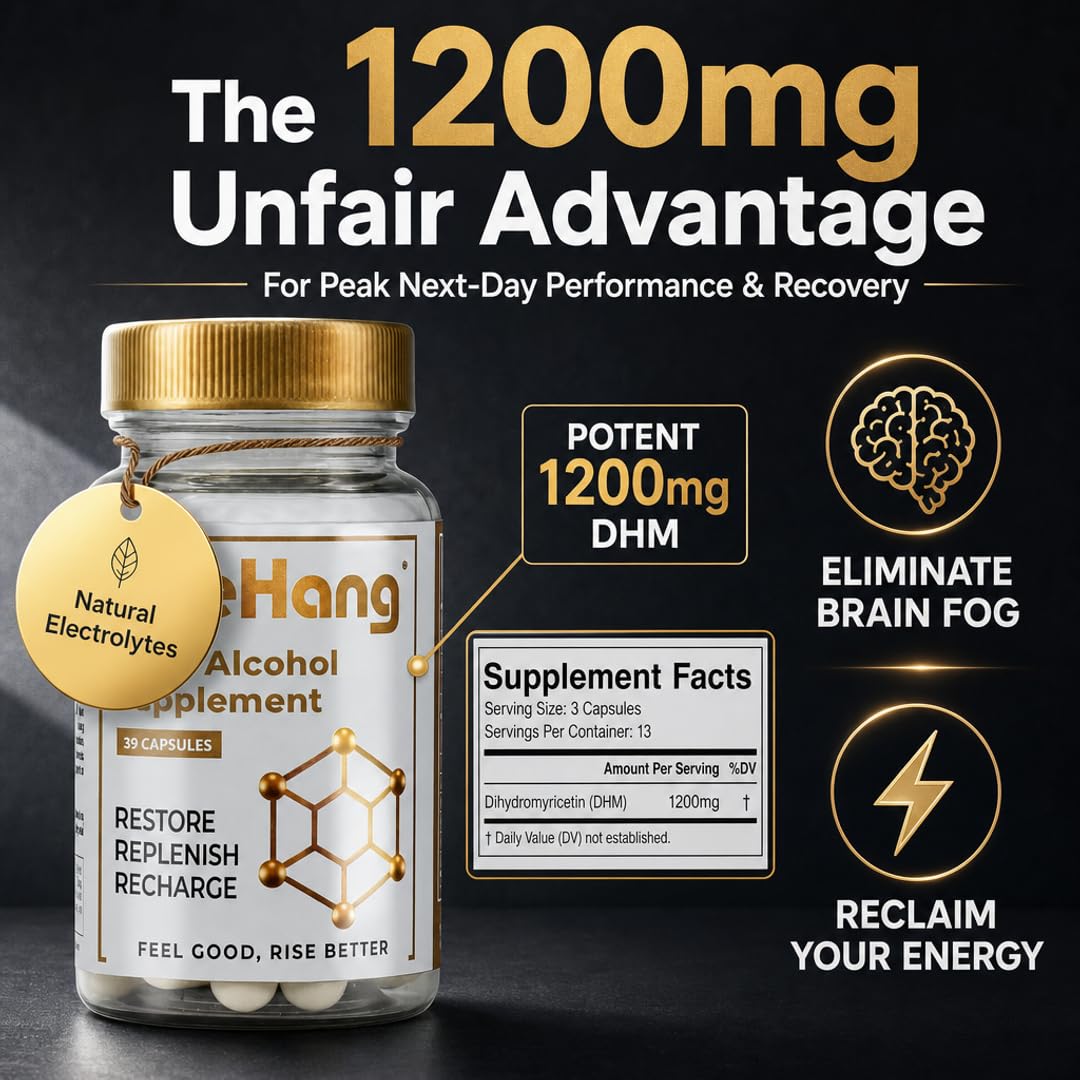 ByeHang Milk Thistle Supplement 1200mg side view showing capsule count