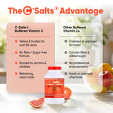 C-Salts Vitamin C Powder container with measuring spoon