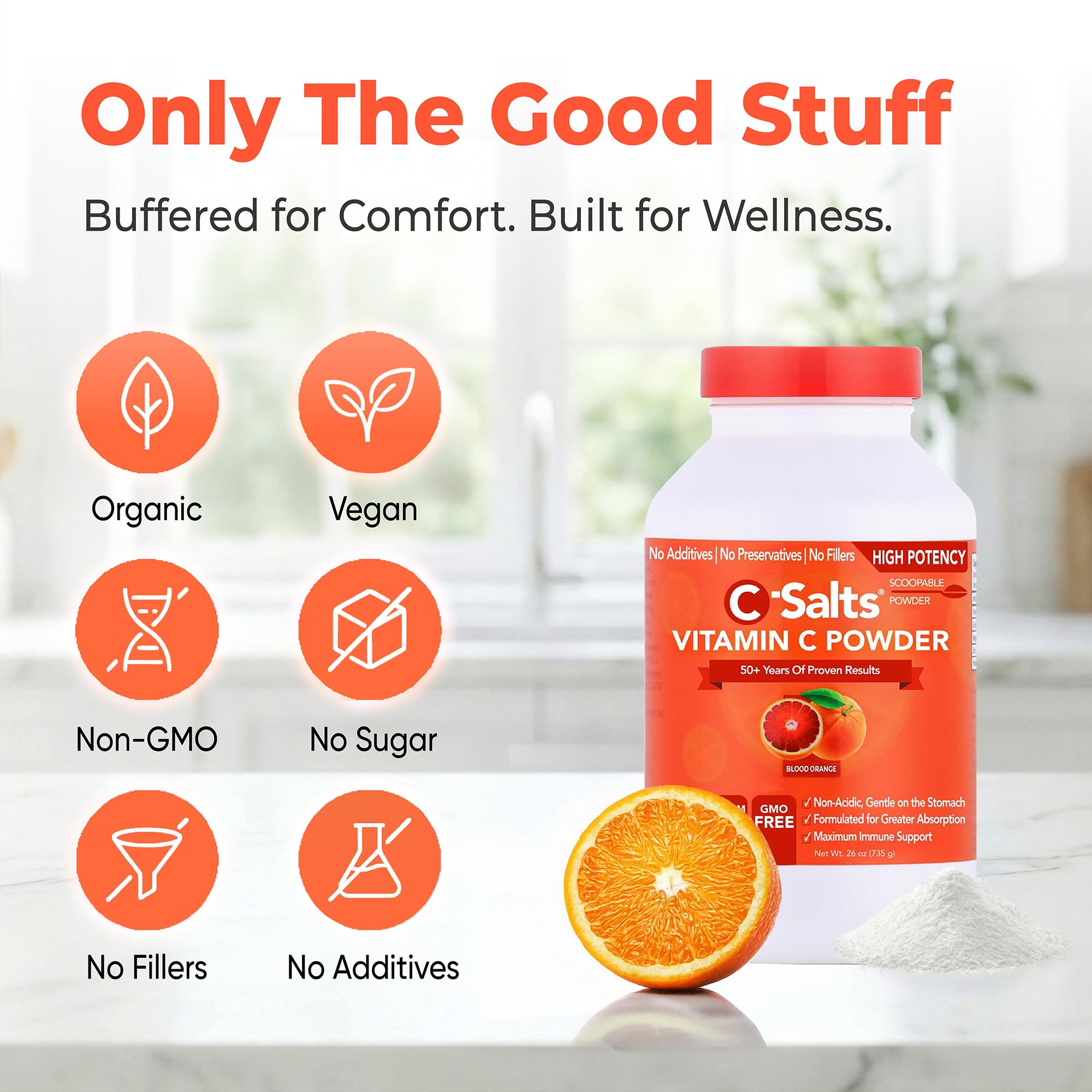 C-Salts Vitamin C Powder ingredients list