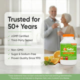 C-Salts Vitamin C Powder nutritional information on packaging